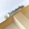 Rózsabimbó függőleges vászonkép