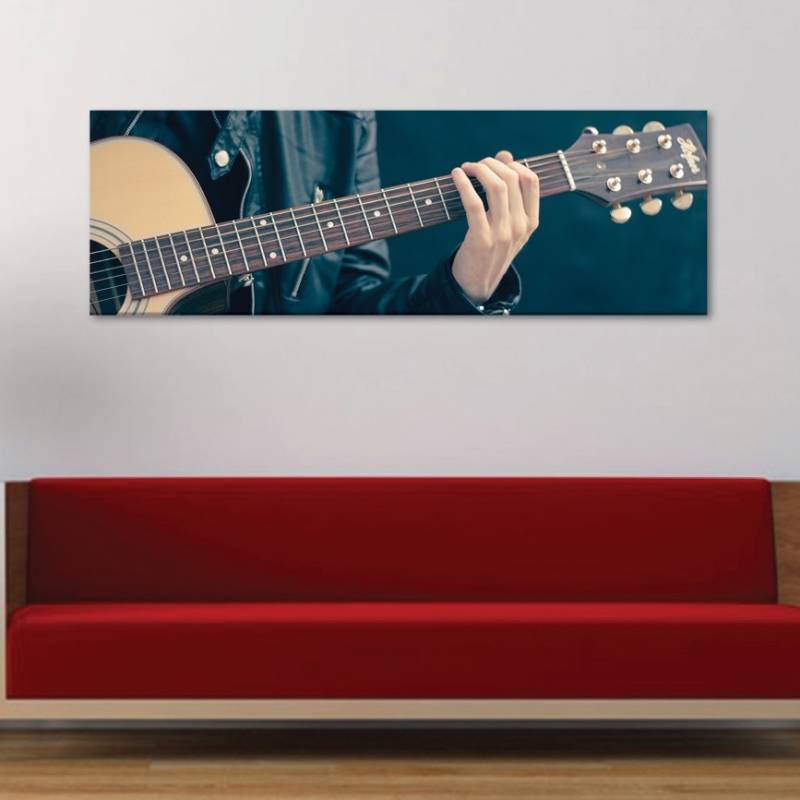 Csak gitározz! vászonkép