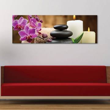 Tiszta Feng shui orchidea vászonkép