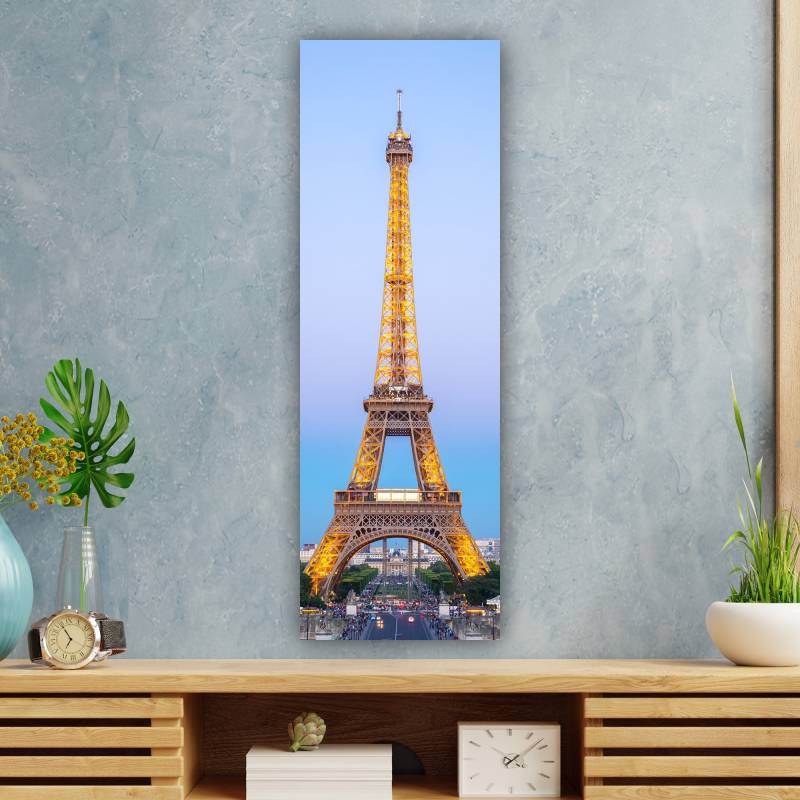 Golden Eiffel függőleges vászonkép